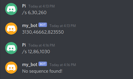 Discord Sequence Bot